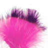 Marabou Tiny Tip hot pink/purple