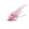 Shrimp gebunden mit Glassy Eyes rubinrot zum Fliegenbinden unter Fliegenbindematerial bei Flyfishing Europe