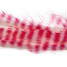 Jailhouse Bunny Strips weiß/hot pink zum Fliegenbinden unter Fliegenbindematerial bei FFE