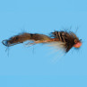 Streamer gebunden mit Dos-Tone Zonker Strips oliv/schwarz zum Fliegenbinden unter Fliegenbindematerial bei Flyfishing Europe