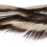 Dos-Tone Zonker Strips weiß/schwarz zum Fliegenbinden unter Fliegenbindematerial bei FFE