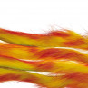 Dos-Tone Zonker Strips gelb/orange zum Fliegenbinden unter Fliegenbindematerial bei FFE