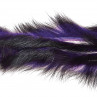 Dos-Tone Zonker Strips purple/schwarz zum Fliegenbinden unter Fliegenbindematerial bei Flyfishing Europe