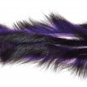 Dos-Tone Zonker Strips purple/schwarz zum Fliegenbinden unter Fliegenbindematerial bei Flyfishing Europe