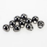 Tungsten OFF Beads black nickel exzentrische Tungstenperlen