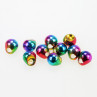 Tungsten OFF Beads rainbow exzentrische Tungstenperlen