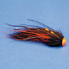 Tubenfliege gebunden mit Turbo Cones fluo orange, zum Fliegenbinden unter Bindematerial bei Flyfishing Europe