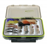 Fliegenset Forelle Streamer Trockenfliegen Nymphen zum Fliegenfischen bei Flyfishing Europe