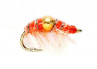 Nugget orange gold Bachflohkrebs Shrimp Nymphe