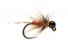 Barbless Tungsten KJ Hot Rib Hares Ear Jig Nymphe