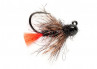 Barbless Tungsten KJ Flashback Red Tag Jig Nymphe Beadheadnymphe 