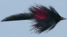 CH Flash Bunny Bugger Black/Red Size 4, Streamer zum Fliegenfischen auf Forellen und Lachs bei Flyfishing Europe