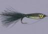 Mihulka's Pryzm Minnow Black Gr. 02 zum Fliegenfischen bei Flyfishing Europe