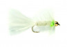 White Green Wooly Bugger Gold Nugget Streamer