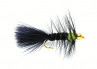 Woolly Bugger Black Green Gold Nugget Streamer