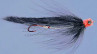 Ultimate String Leech Black Size 2, Streamer zum Fliegenfischen auf Forellen und Lachs bei Flyfishing Europe