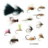 Ultimate River Trout Selection Fliegenbox Fulling Mill mit Stealth Box Fliegenauswahl