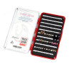 Ultimate River Trout Selection Fliegenbox Fulling Mill mit Stealth Box geoeffnet