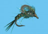 Bead Head Bubble Back PMD Größe 16, Solitude Goldkopfnymphen zum Fliegenfischen auf Äschen und Forellen bei Flyfishing Europe