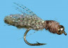 Bead Head Drifting Grannom Größe 14, Solitude Goldkopfnymphen zum Fliegenfischen auf Äschen und Forellen bei FFE