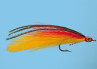 Deceiver Red/Yellow Size 2/0, Fliege zum Fliegenfischen im Salzwasser, Salty Streamer erhältlich bei FFE