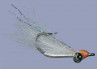 Wired Charlie white rum Größe 08, Solitude Salzwasserfliegen zum Fliegenfischen auf Bonefish bei Flyfishing Europe
