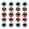 Epoxy Augen 3D ovale Pupille Klebeaugen