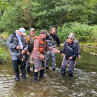 Einsteigerkurs Fliegenfischen lernen Lenne Sauerland NRW