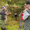 Fliegenfischen lernen fuer Anfaenger Lenne Sauerland