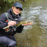 Fliegenfischen Bach lernen Mirjana Pavlic Lenne
