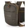 Simms Headwaters Chest Pack hickory Detail entfernbares Rueckenpanel